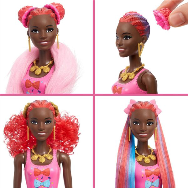 Кукла Barbie Colour Reveal Волшебные волосы сиреневая купить,NaN