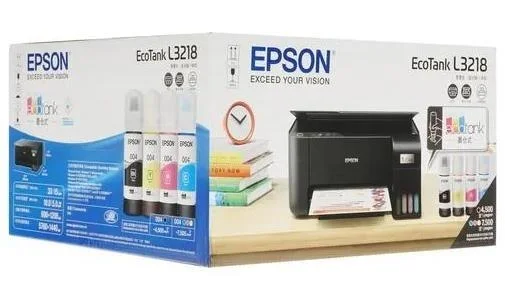 Струйное МФУ Epson L3218 C11CJ68512 Black купить,0