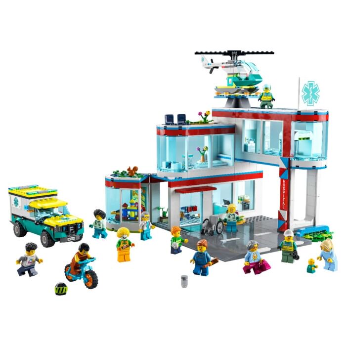 Конструктор Lego City Больница 60330 816 предметов