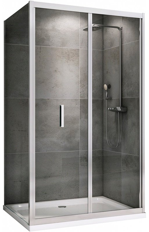 Душевое ограждение Abber двухстенное AG07110-S90 , 1100х1950 мм