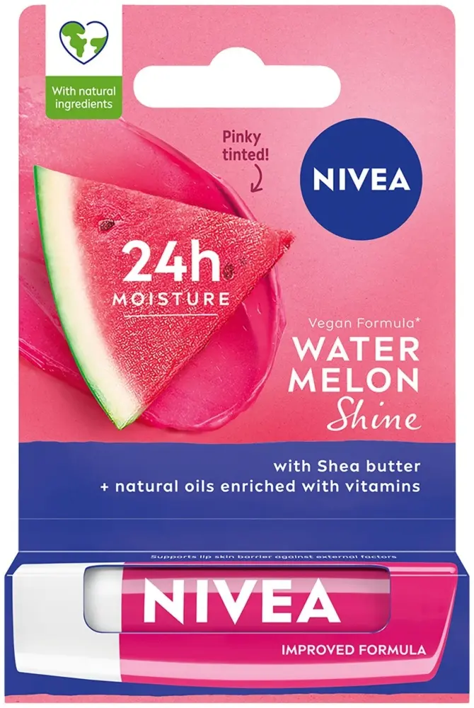NIVEA бальзам Watermelon Shine 4.8 г - ForteMarket NIVEA бальзам Watermelon Shine 4.8 г купить,NaN