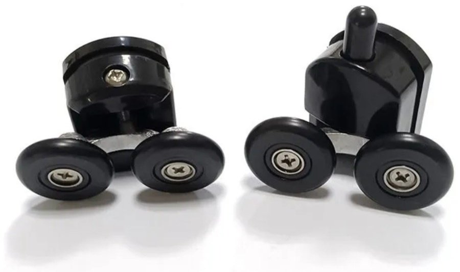 Душевое ограждение Abber двухстенное AG02090BH, 900х1950 мм купить,0