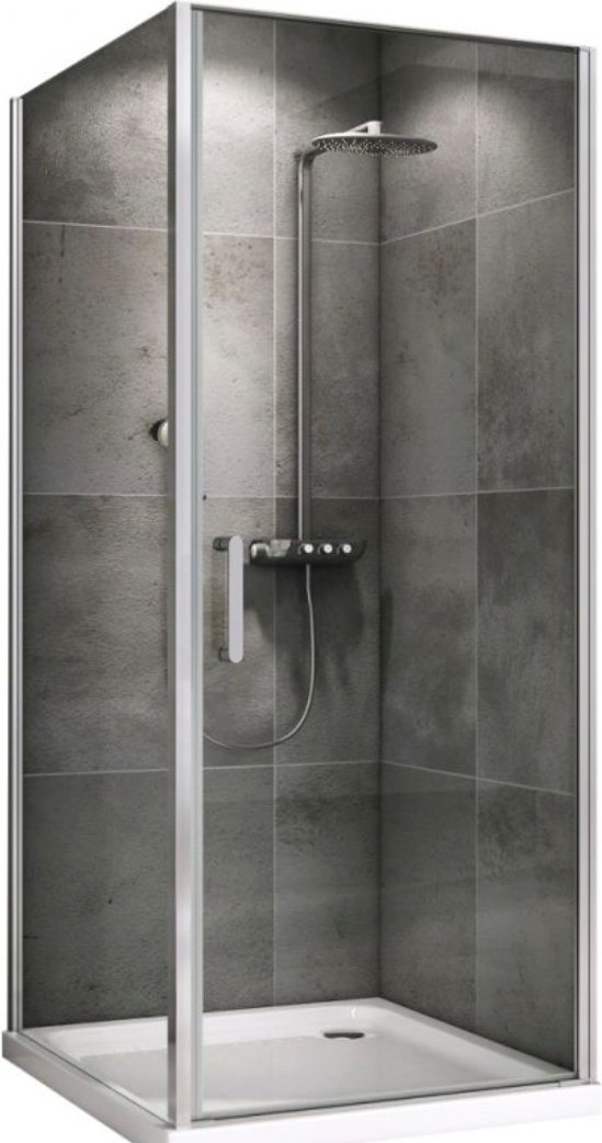 Душевое ограждение Abber двухстенное AG04060-S80, 800х1950 мм
