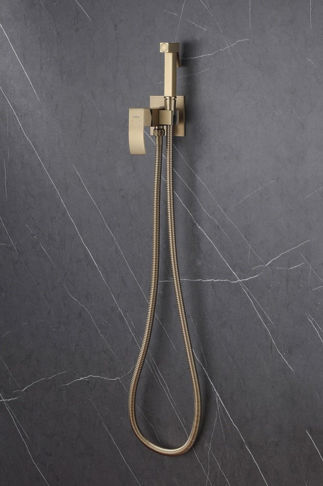 Гигиенический душ Abber AF8625G золото