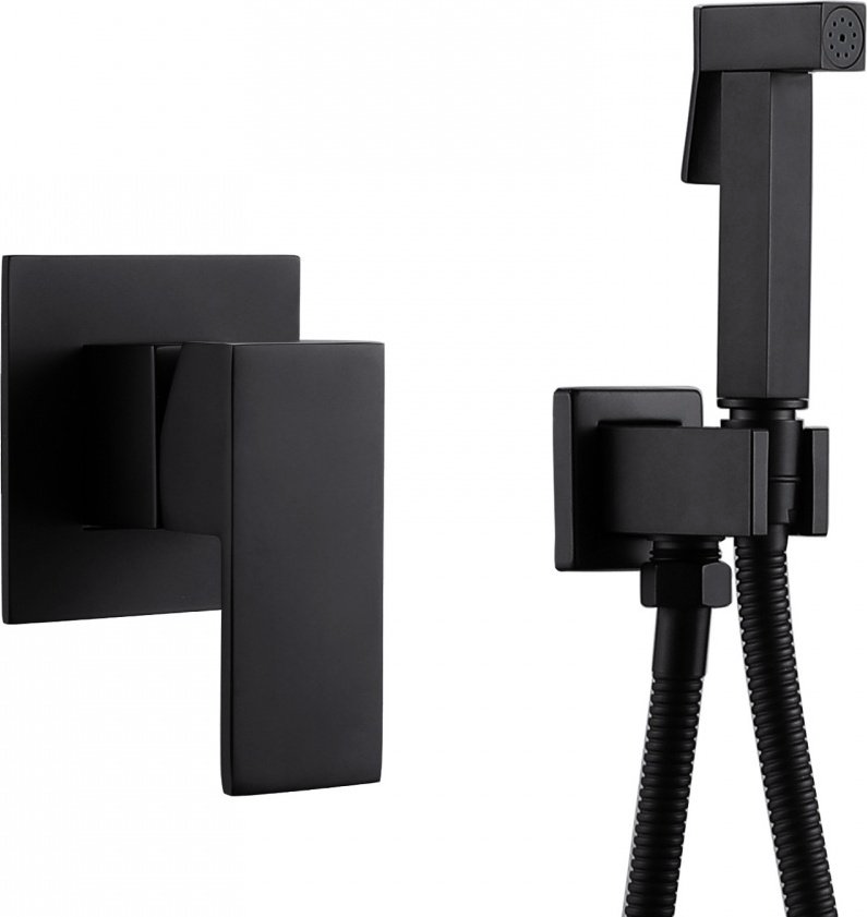 Гигиенический душ Abber Daheim AF8225B черный купить,115170