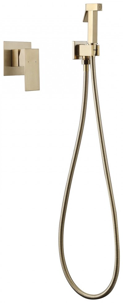 Гигиенический душ Abber Daheim AF8225G золото купить,142340