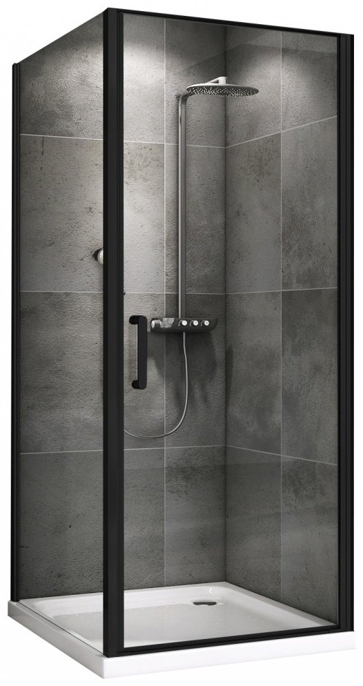 Душевое ограждение Abber двухстенное AG04080B-S85B купить,NaN