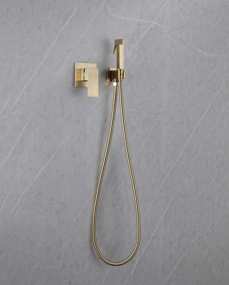 Гигиенический душ Abber Daheim AF8225G золото купить,142340