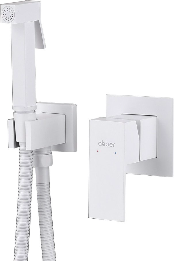 Гигиенический душ Abber Daheim AF8225W белый