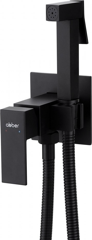 Гигиенический душ Abber Daheim AF8226B черный купить,115170
