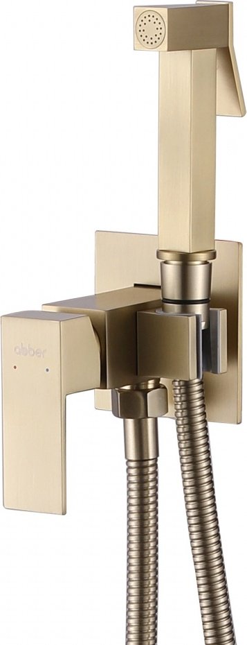 Гигиенический душ Abber Daheim AF8226G матовое золото