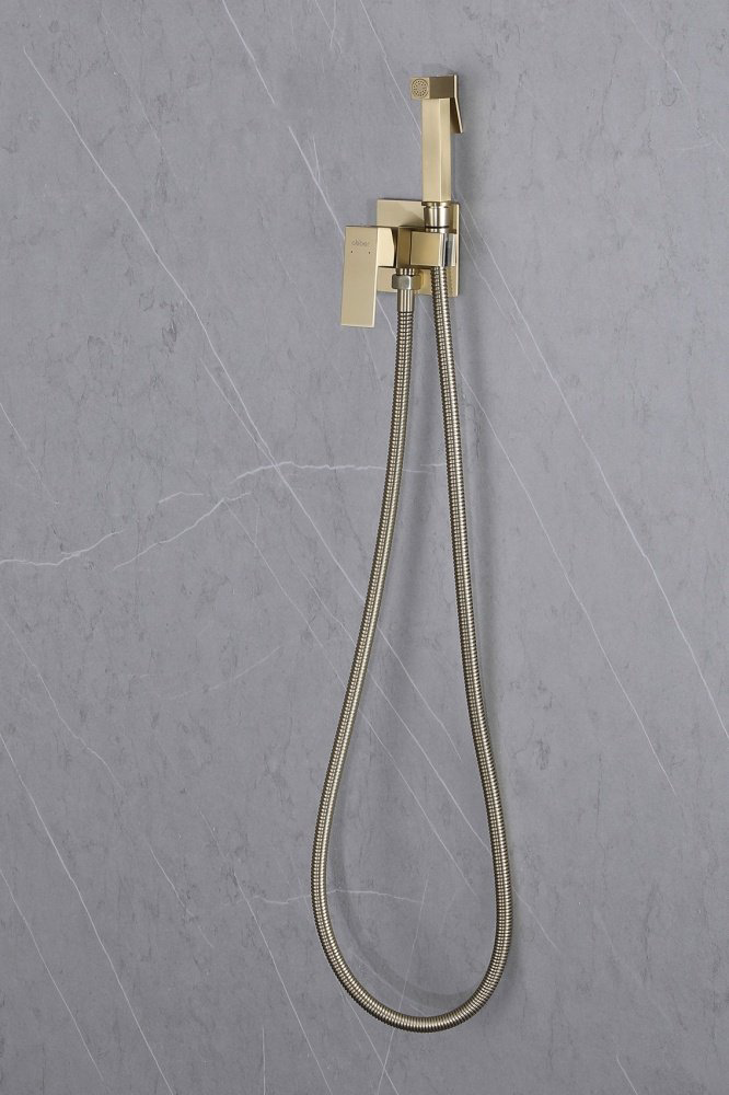 Гигиенический душ Abber Daheim AF8226G матовое золото купить,182980
