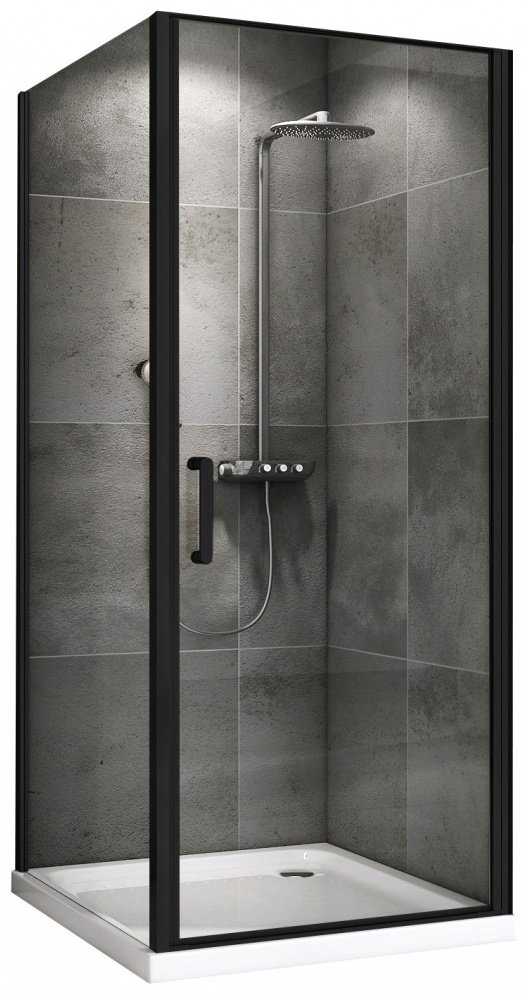 Душевое ограждение Abber двухстенное AG04090B-S85B купить,NaN