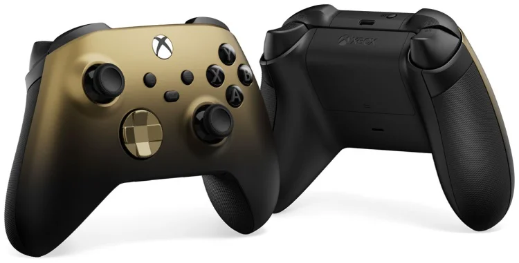 Геймпад Xbox Series X\S Controller Wireless Gold Shadow золотистый