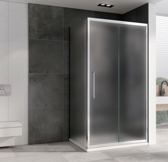 Душевое ограждение Abber двухстенное AG30100MH-S60M, 600х1950 мм купить,NaN