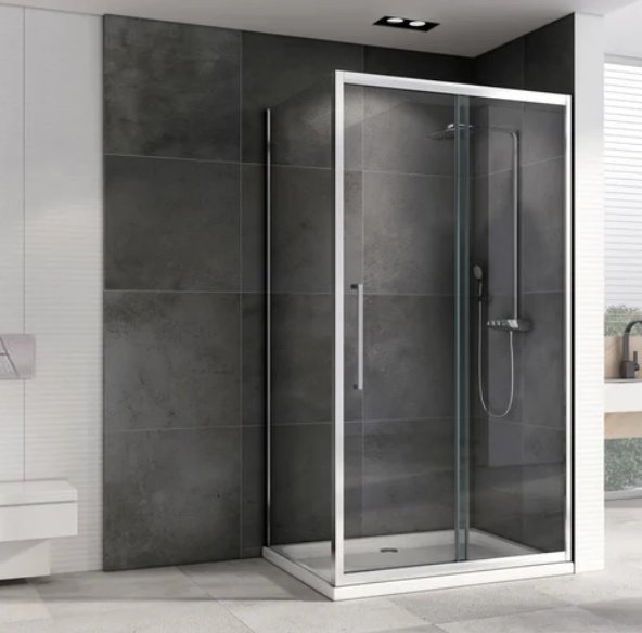 Душевое ограждение Abber двухстенное AG30150H-S60, 600х1950 мм купить,0