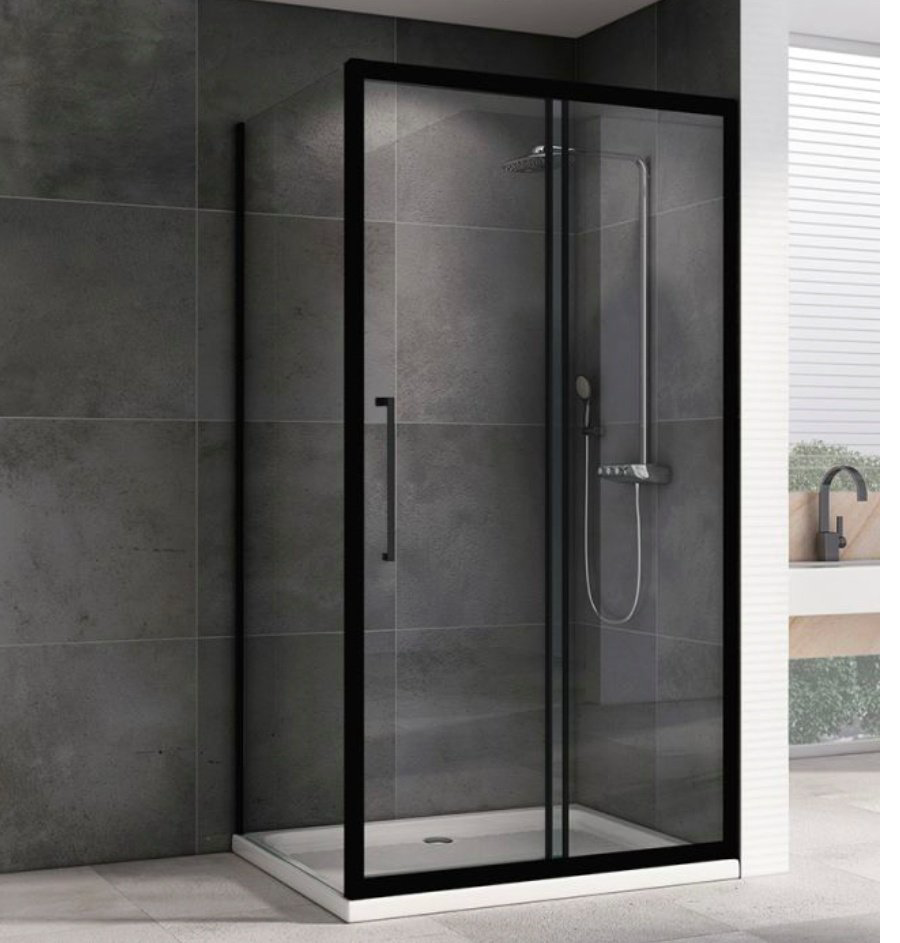 Душевое ограждение Abber двухстенное AG30160BH-S70B, 700х1950 мм купить,NaN