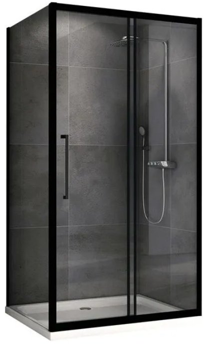 Душевое ограждение Abber двухстенное AG30140BH-S50B, 500х1950 мм купить,NaN