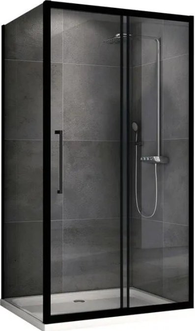 Душевое ограждение Abber двухстенное AG30110BH-S50B, 500х1950 мм купить,NaN
