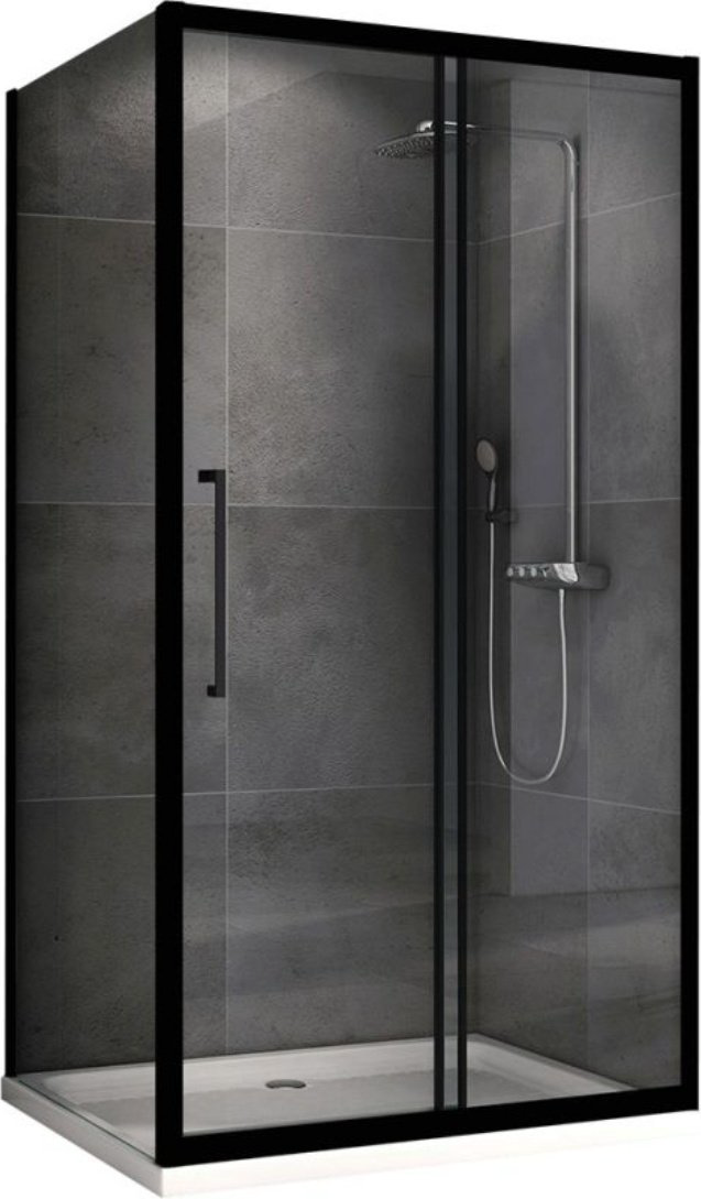 Душевое ограждение Abber двухстенное AG30140BH-S70B, 700х1950 мм купить,NaN
