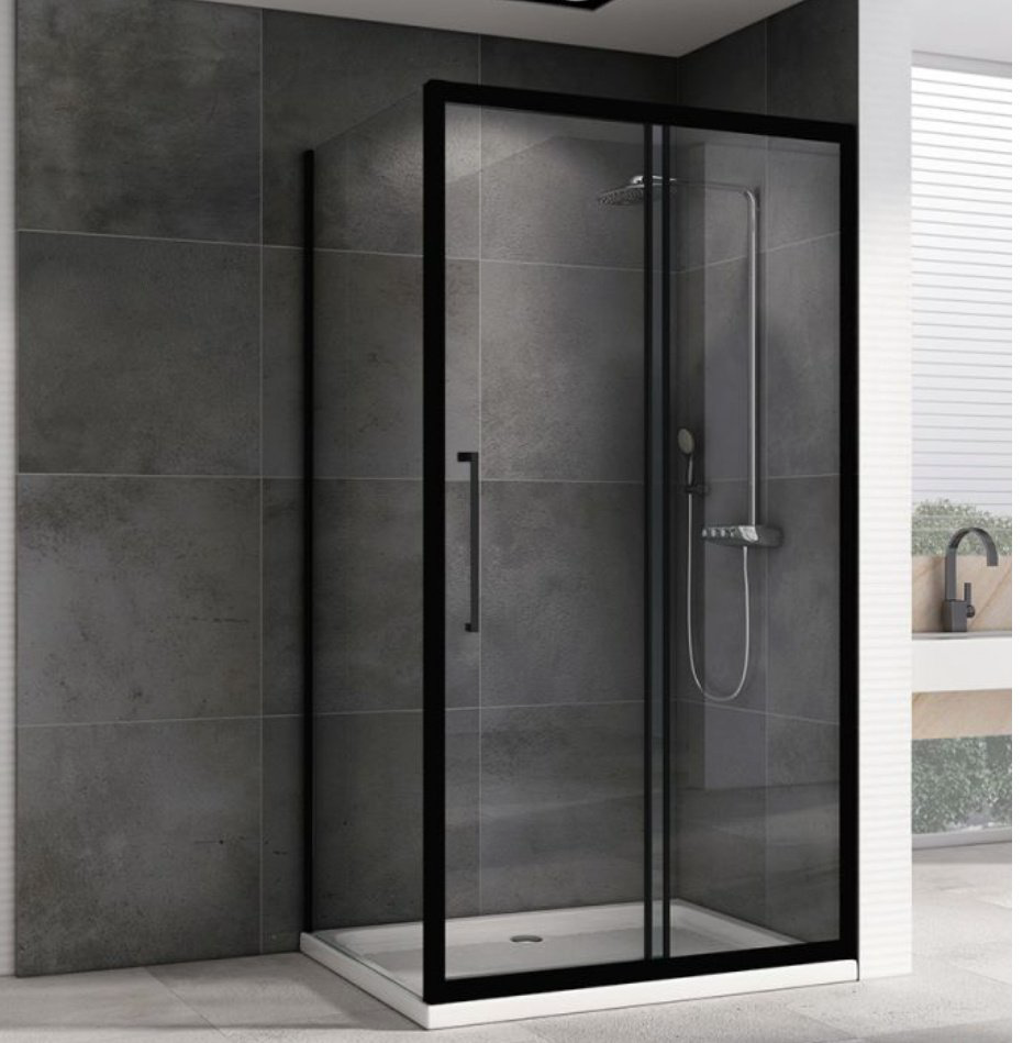 Душевое ограждение Abber двухстенное AG30140BH-S70B, 700х1950 мм купить,NaN