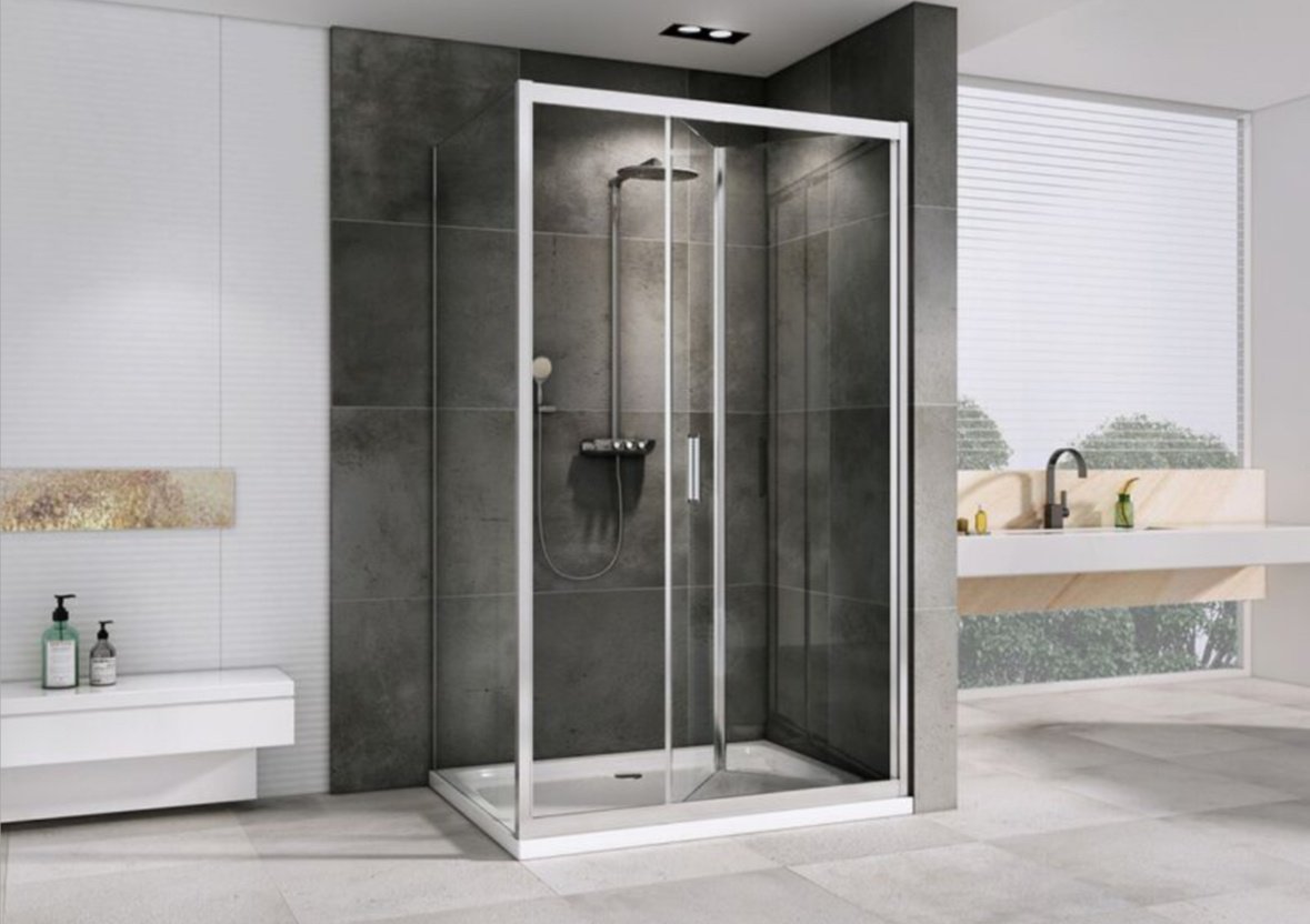 Душевое ограждение Abber двухстенное AG07120-S70, 1200х1950 мм купить,NaN