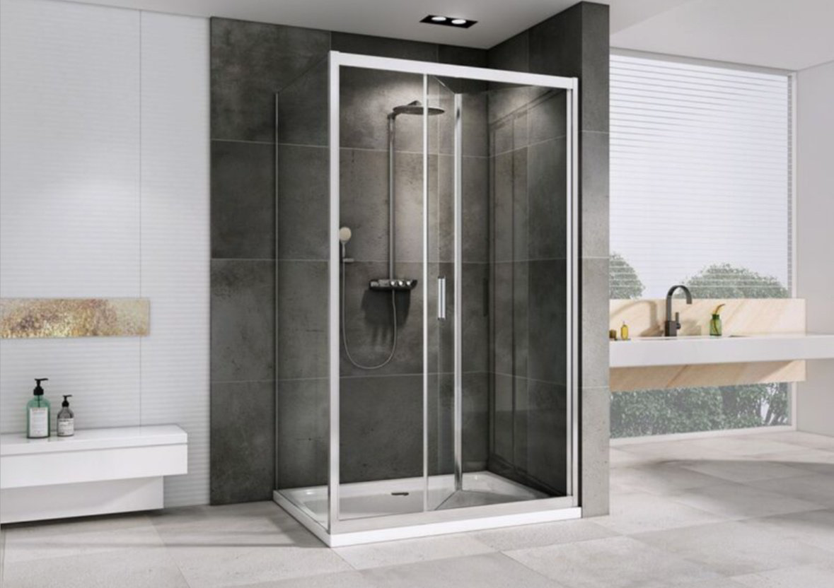 Душевое ограждение Abber двухстенное AG07120-S70, 1200х1950 мм купить,NaN