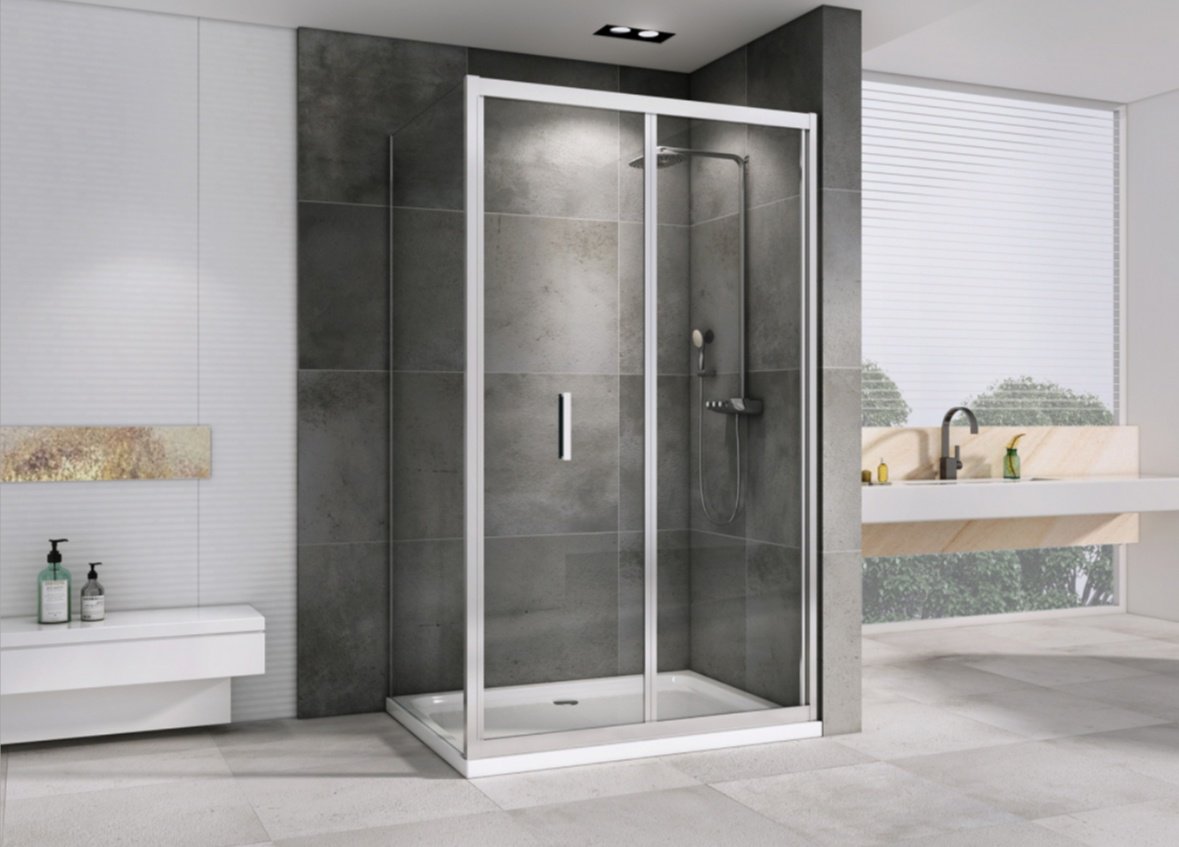 Душевое ограждение Abber двухстенное AG07120-S70, 1200х1950 мм купить,NaN