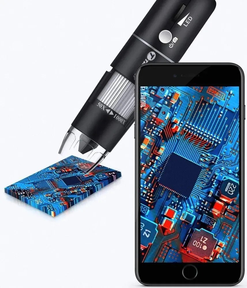 Микроскоп WiFi 1000Х - ForteMarket Микроскоп WiFi 1000Х купить,0