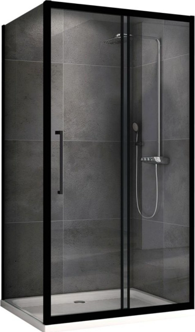 Душевое ограждение Abber двухстенное AG30140BH-S90B, 900х1950 мм купить,NaN