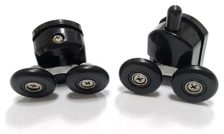 Душевое ограждение Abber двухстенное AG30110BH-S80B-S80B, 800х1950 мм купить,NaN