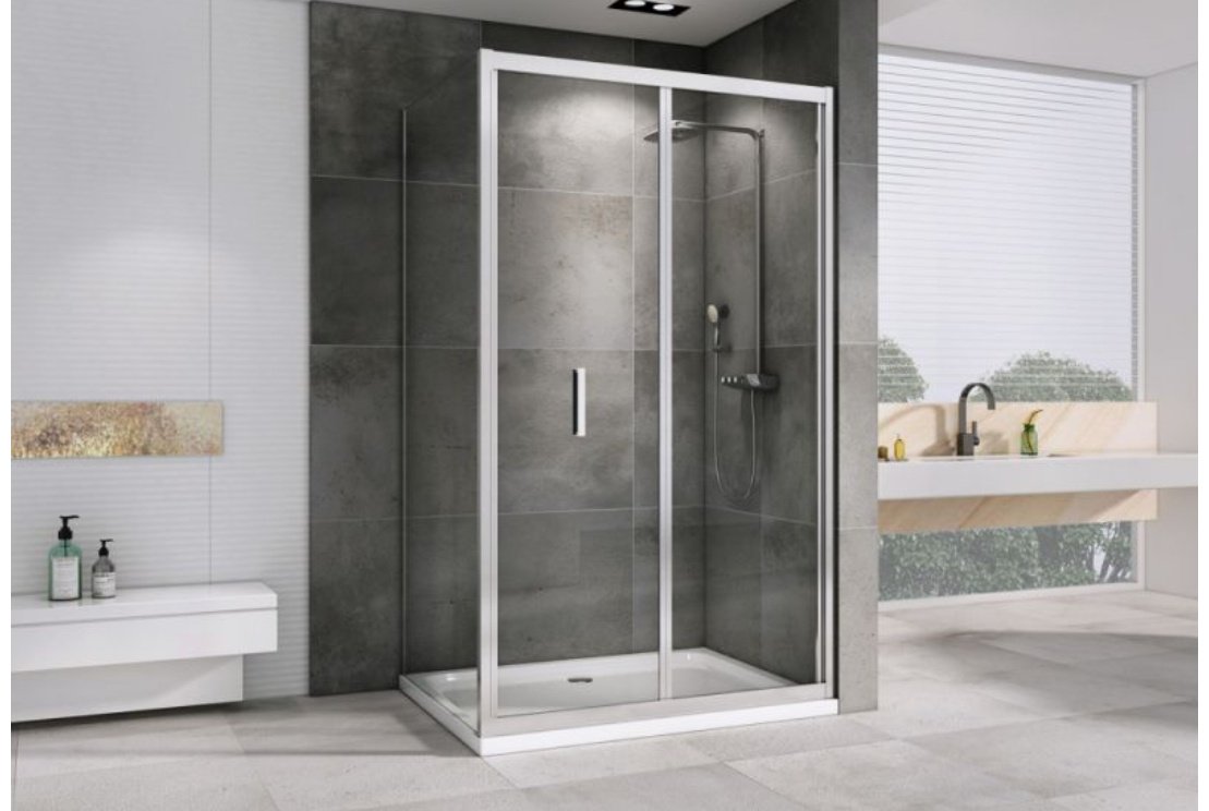Душевое ограждение Abber двухстенное AG07120-S90, 900х1950 мм купить,NaN