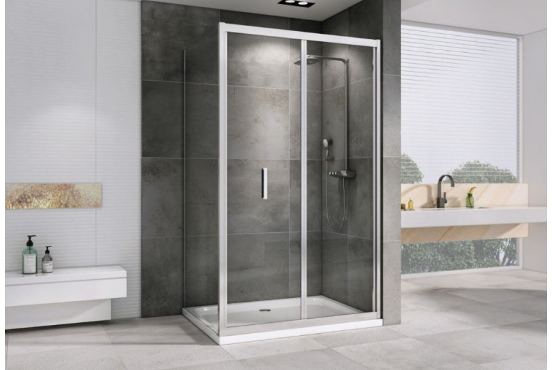 Душевое ограждение Abber двухстенное AG07120-S90, 900х1950 мм купить,NaN