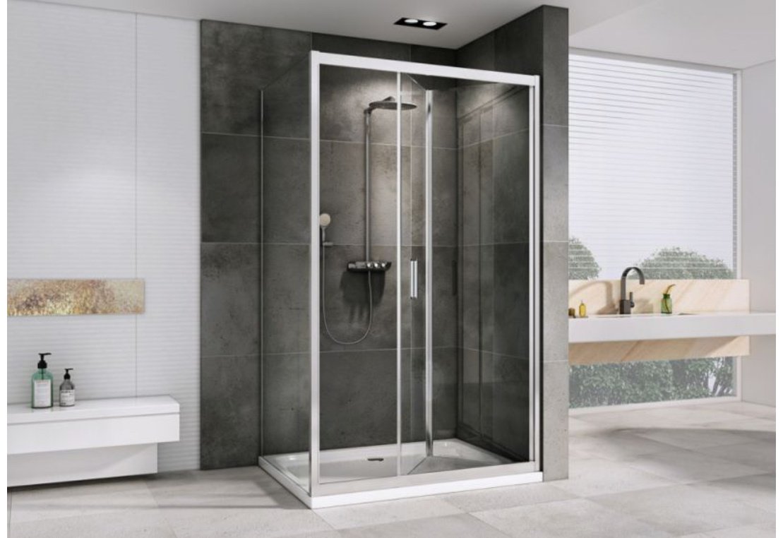 Душевое ограждение Abber двухстенное AG07120-S90, 900х1950 мм купить,NaN
