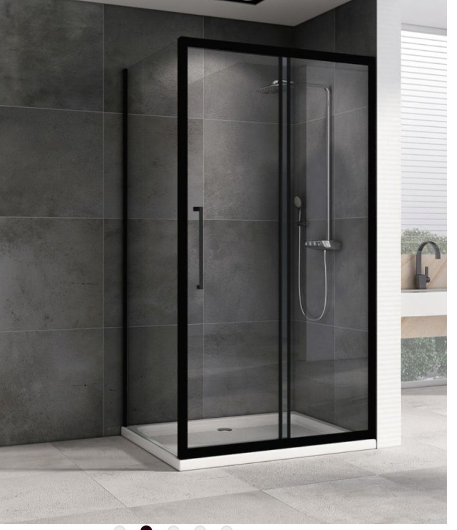 Душевое ограждение Abber двухстенное AG30110BH-S90B, 900х1950 мм купить,NaN