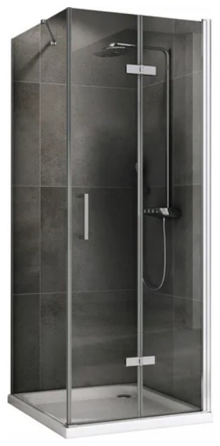 Душевое ограждение Abber двухстенное AG08080P-S81, 800х1950 мм купить,0