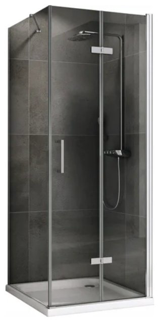 Душевое ограждение Abber двухстенное AG08080P-S81, 800х1950 мм купить,NaN