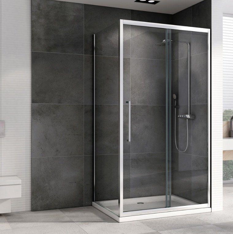 Душевое ограждение Abber двухстенное AG30140H-S50, 500х1950 мм купить,NaN