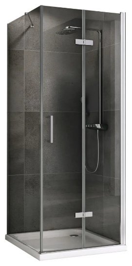 Душевое ограждение Abber двухстенное AG08090P-S91, 900х1950 мм купить,NaN
