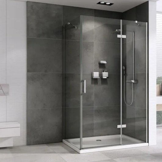Душевое ограждение Abber двухстенное AG08090-S101, 1000х1950 мм - ForteMarket Душевое ограждение Abber двухстенное AG08090-S101, 1000х1950 мм купить,0