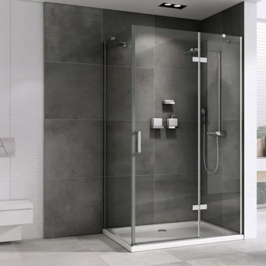 Душевое ограждение Abber двухстенное AG08090-S101, 1000х1950 мм купить,NaN