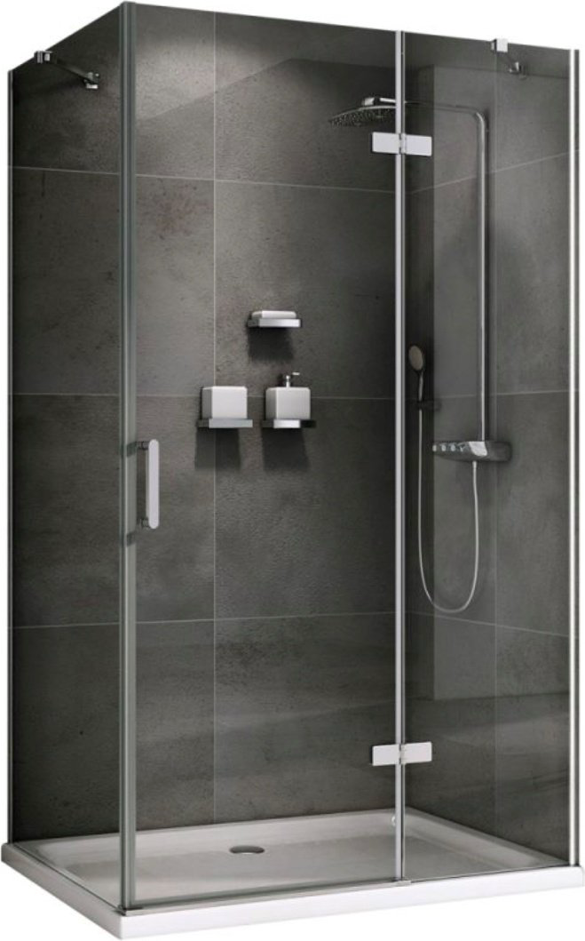 Душевое ограждение Abber двухстенное AG08090-S81, 800х1950 мм купить,NaN