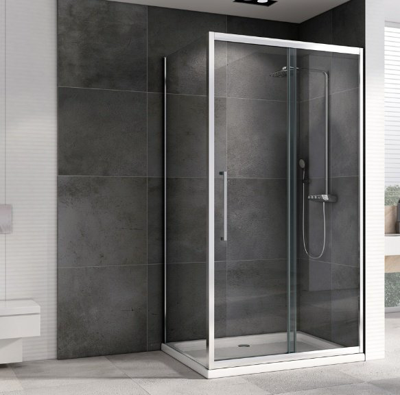 Душевое ограждение Abber двухстенное AG30110H-S60, 600х1950 мм купить,NaN