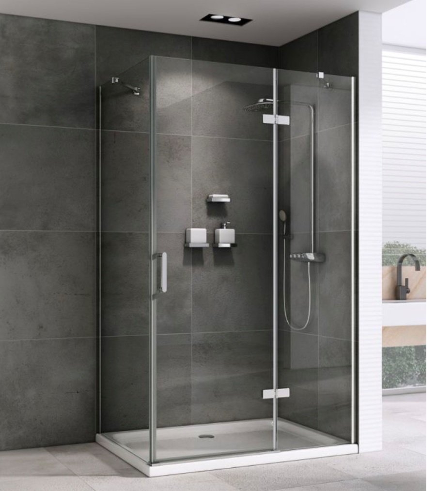 Душевое ограждение Abber двухстенное AG08090-S81, 800х1950 мм купить,NaN