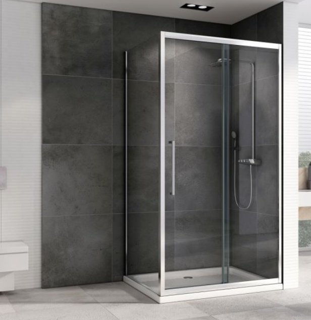 Душевое ограждение Abber двухстенное AG30110H-S70, 700х1950 мм купить,0