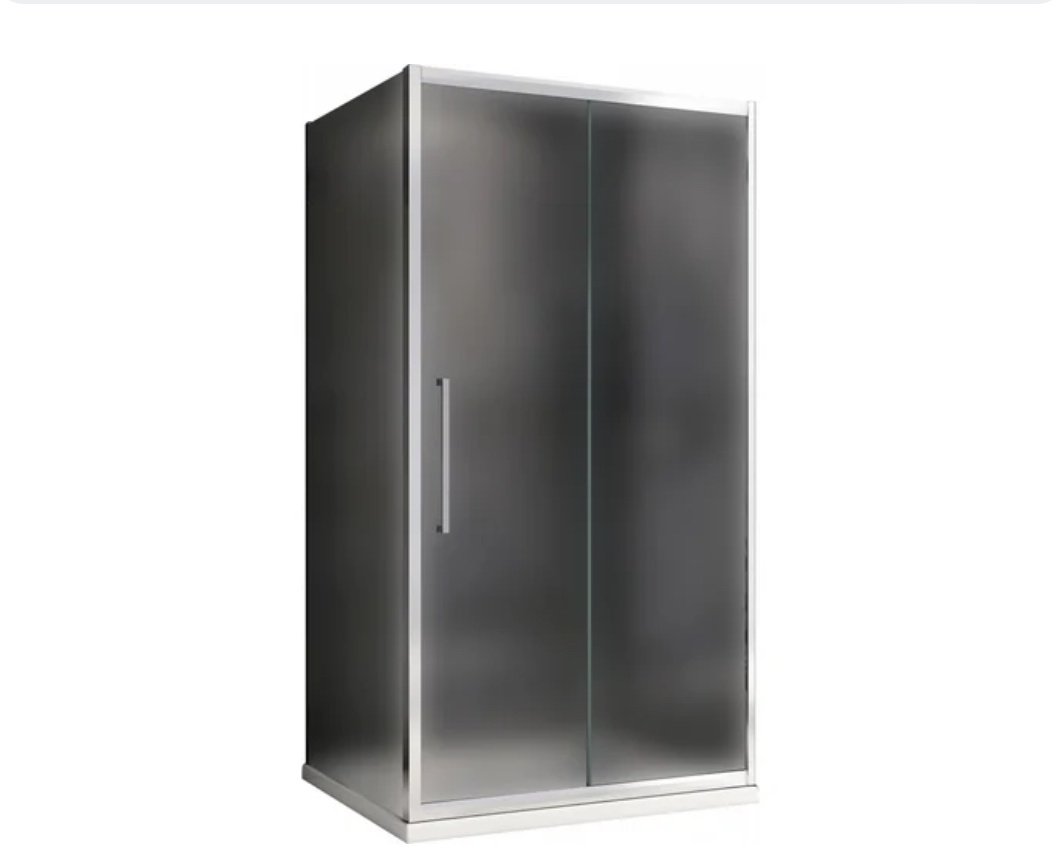 Душевое ограждение Abber двухстенное AG30140MH-S50M, 1400х1950 мм