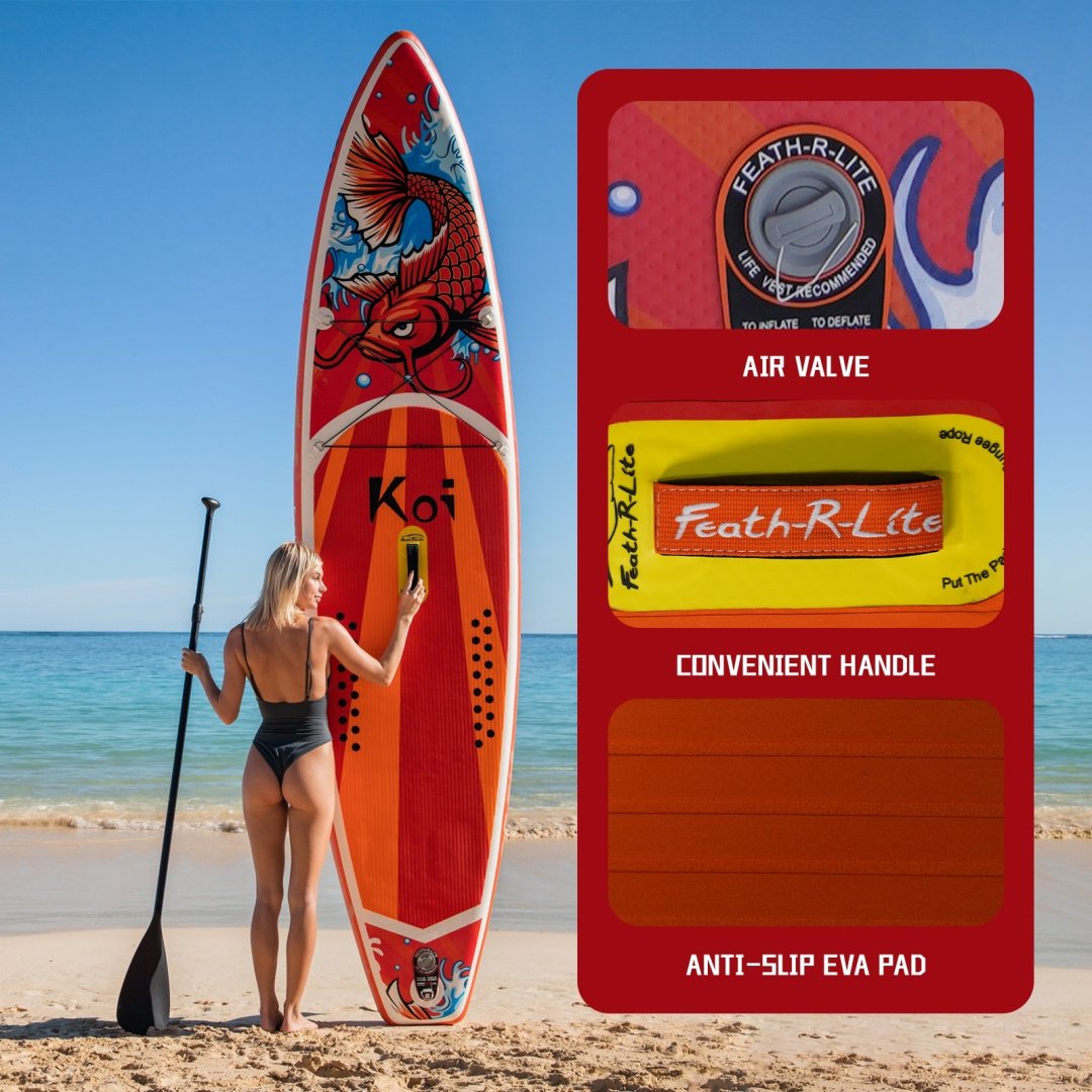 Доска Funwater SUPFR01E 2024 350 красный, мультиколор купить,0