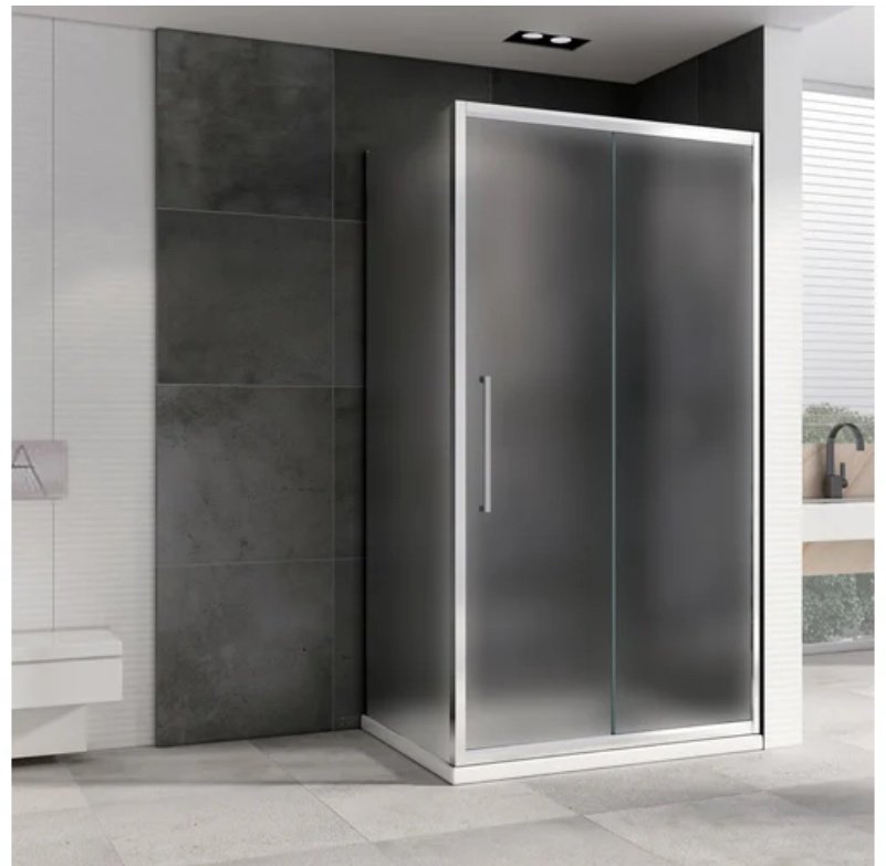 Душевое ограждение Abber двухстенное AG30140MH-S50M, 1400х1950 мм купить,0