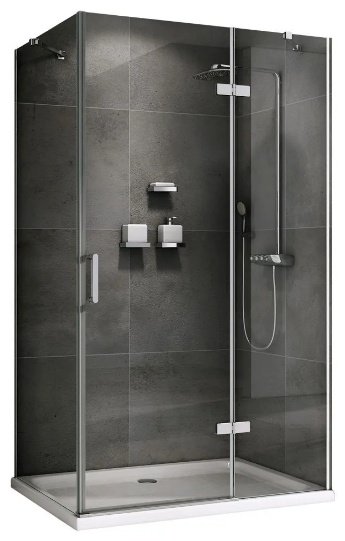 Душевое ограждение Abber двухстенное AG08110-S81, 800х1950 мм
