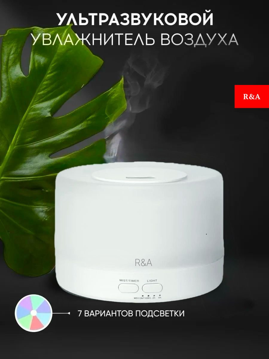Увлажнитель воздуха R&A RA-U600 белый - ForteMarket Увлажнитель воздуха R&A RA-U600 белый купить,0
